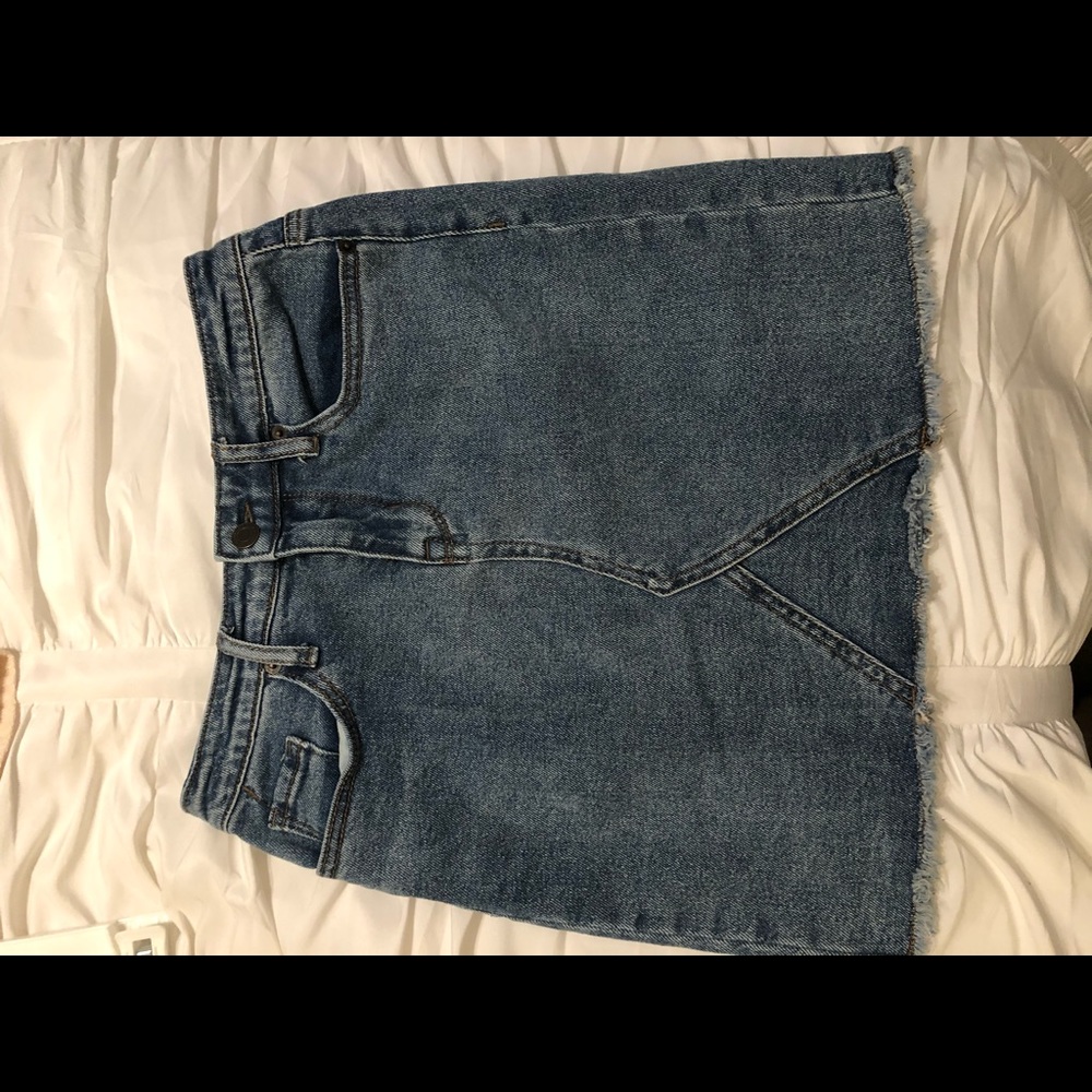 Jean skirt